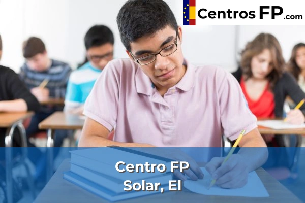 Centros FP en Santander 60 Centro FP Solar, El